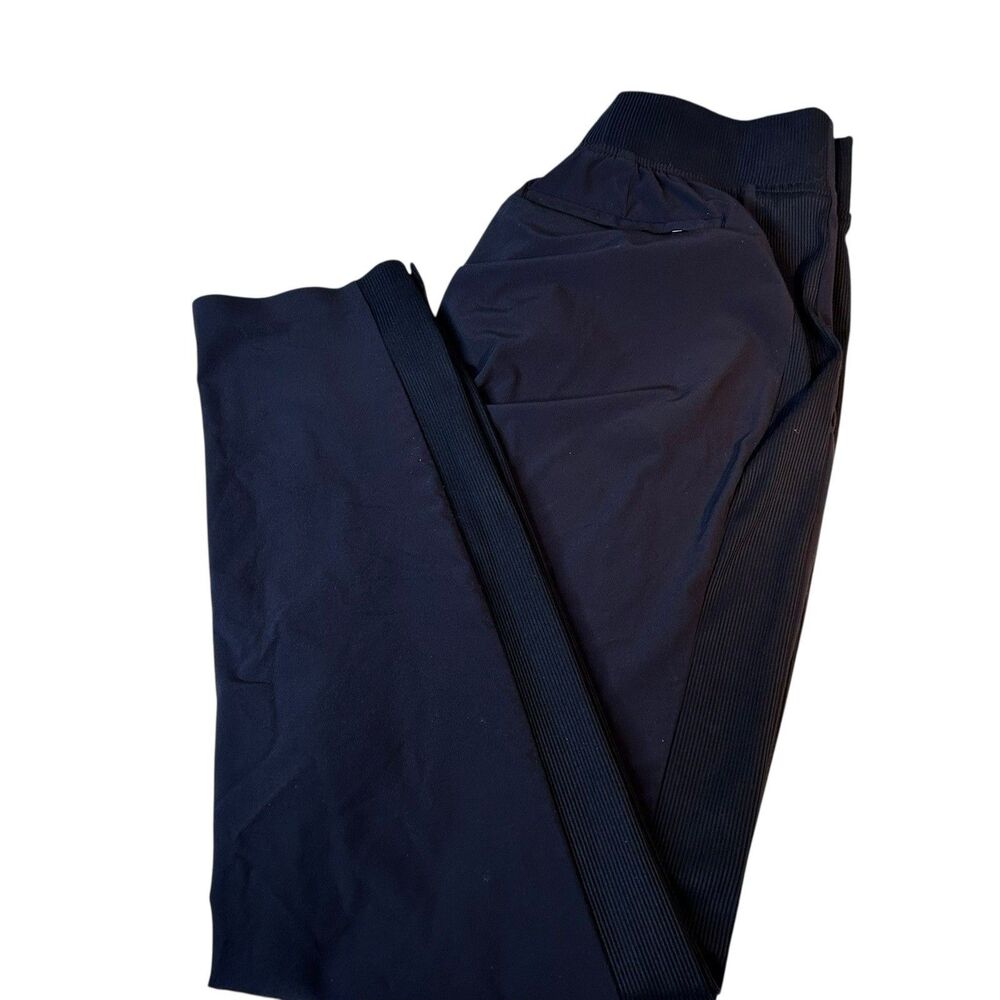 Athleta Brooklyn Ankle Pants Women's Size 00 Navy Blue Zip Pockets Stretch